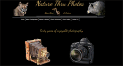 Desktop Screenshot of naturethruphotos.com
